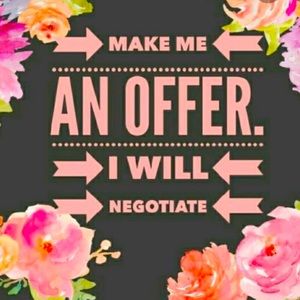 See something you like? Make me an offer.